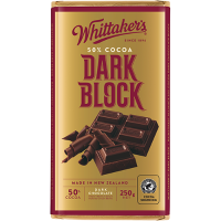 Whittaker's Dark Chocolate Block 250G