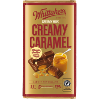 Whittaker's creamy caramel block 250G