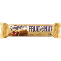 Whittaker's Chunks Fruit & Nut Milk Chocolate Bar 50G