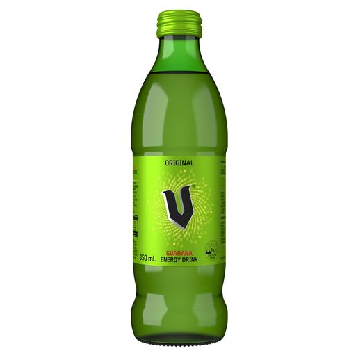 V Green Glass Bottle 350 ML