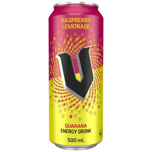 V Raspberry Lemonade Can 500 ML