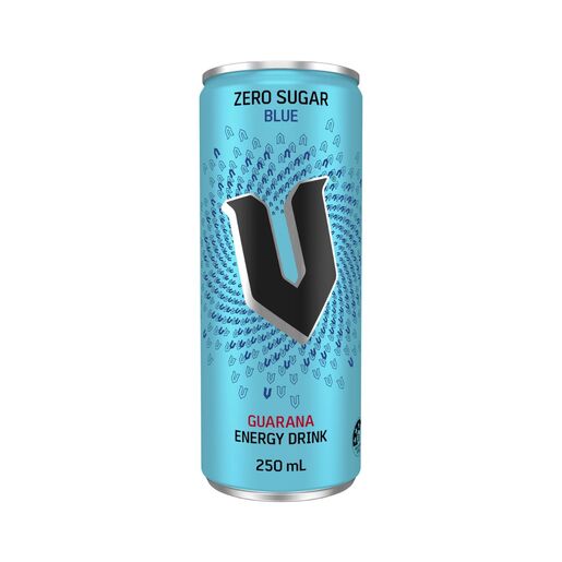 V Zero Sugar Blue Can 250 ML