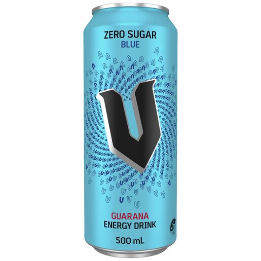 V Zero Sugar Blue Can 500 ML