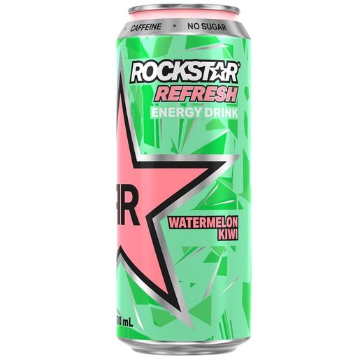 Rockstar Watermelon Kiwi Can 500 ML