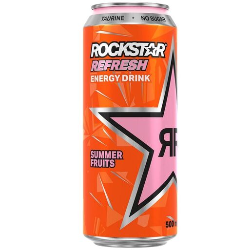 Rockstar Summer Fruits Can 500 ML