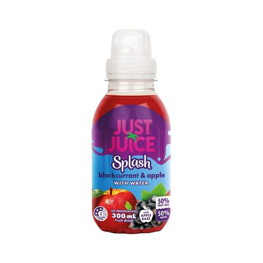 Just Juice Splash Apple Blackcurrant 300 ML