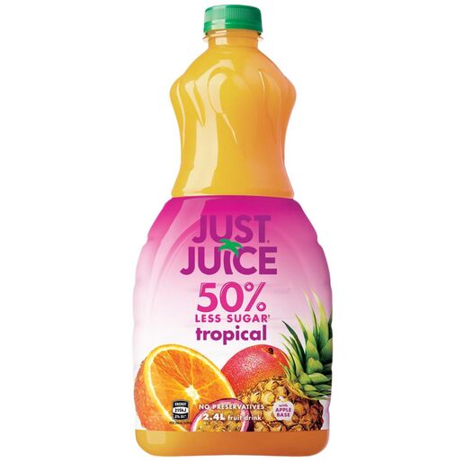 Just Juice Tropical 50% less 2.4 L