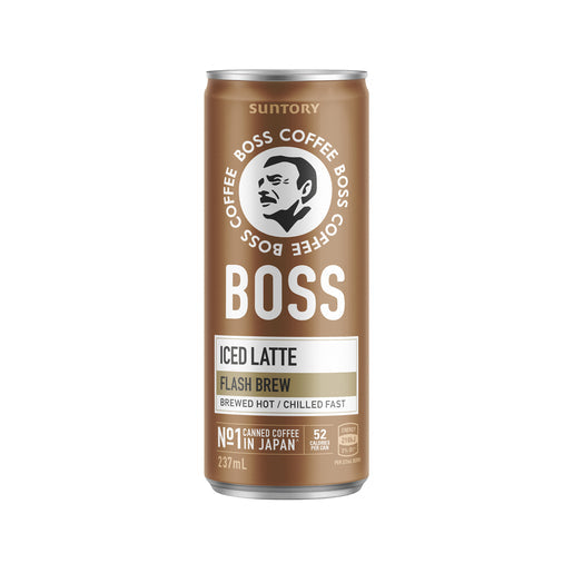 Boss Iced Latte Can 237 ML