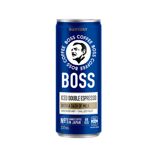 Boss Iced Double Espresso Can 237 ML