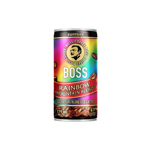 Boss Rainbow Mountain Blend Can 179 ML