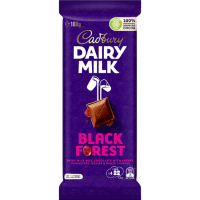 Cadbury Dairy Milk Black Forest Block 180G