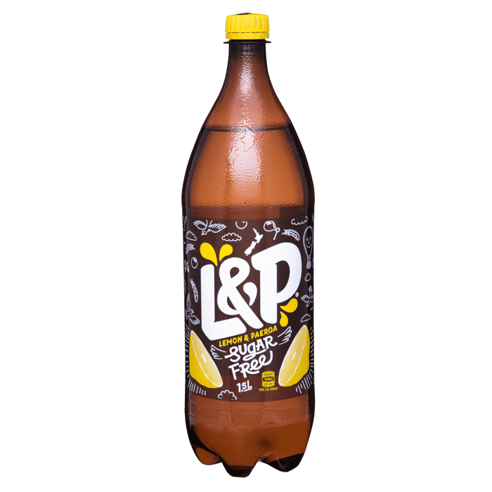 L&P sugar free 1.5 L