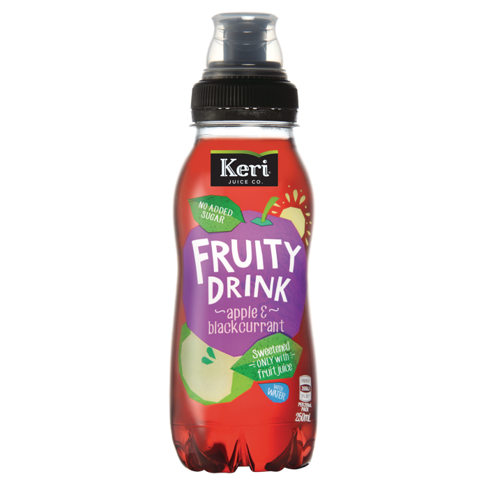 Keri Fruit Drink Apple Blackcurrant 250 ML