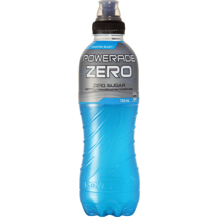 Powerade zero mt blast 750 ml