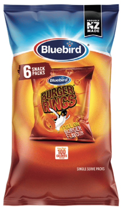 Bluebird Burger Rings 6-pack 108G
