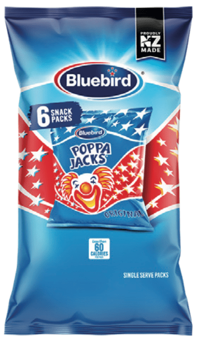 Bluebird Poppa Jacks 6-pack 72G