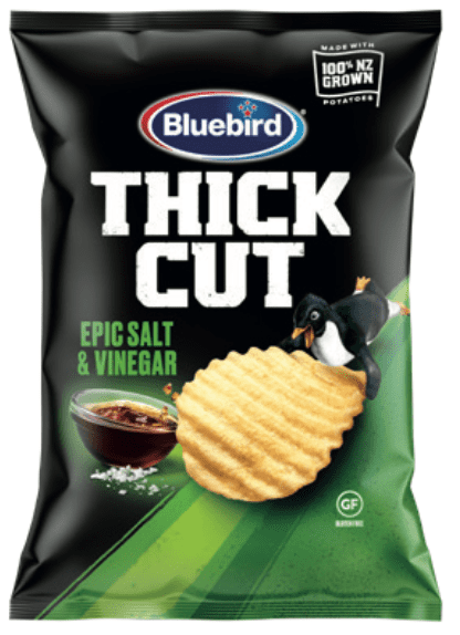 Bluebird Thick Cut Epic Salt & Vinegar 150G