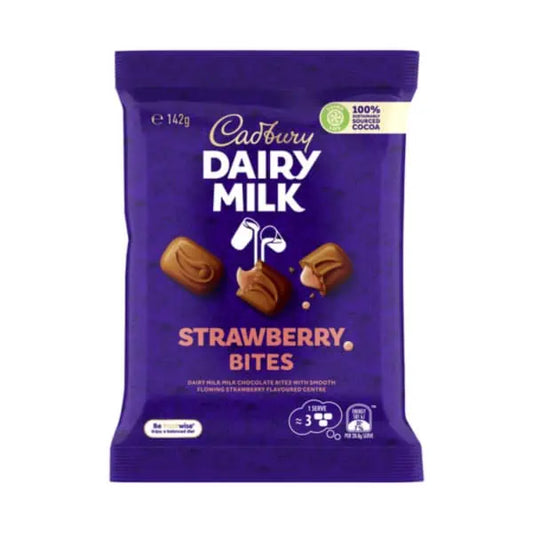 Cadbury Dairy Milk Strawberry Bites 142G