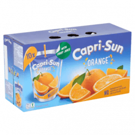 Capri Sun Orange lemonade 10-pack - Global Temptations Limited