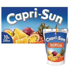 Capri Sun Tropical lemonade 10-pack - Global Temptations Limited