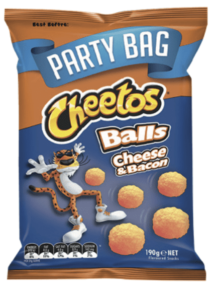 Cheetos Cheese & Bacon Balls 190G
