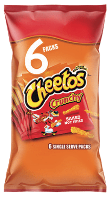 Cheetos Crunchy Cheese 6-pack 114G