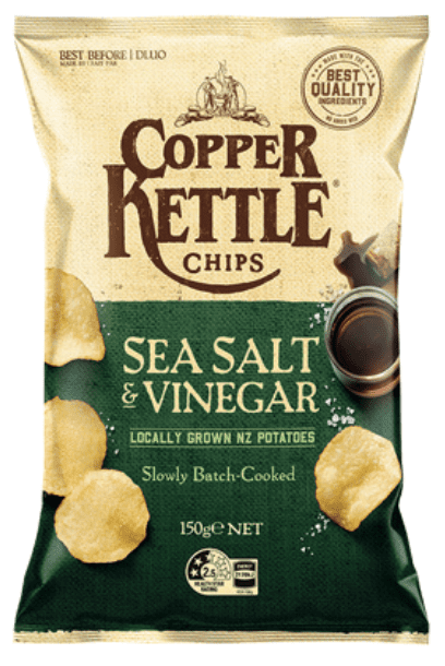 Copper Kettle Salt & Vinegar 150G