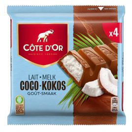Cote d'Or Milk chocolate coconut tablets - Global Temptations Limited