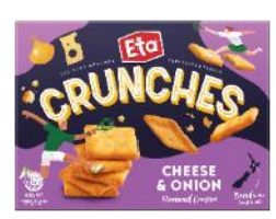 ETA Crunches Cheese & Onion 160g