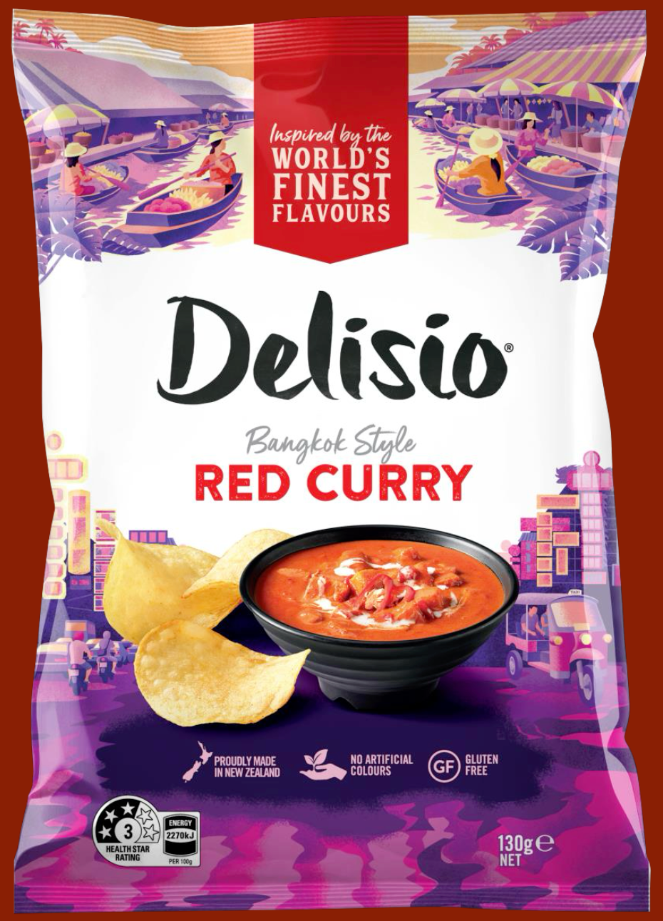 Delisio Bangkok Style Red Curry 130G