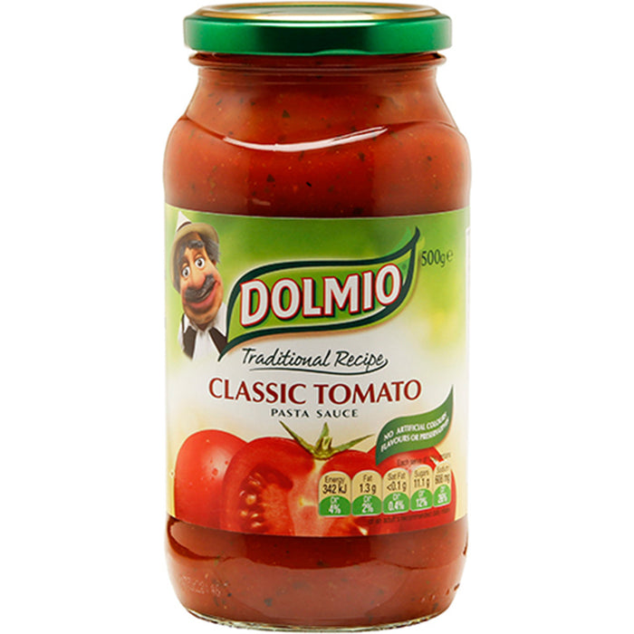 Dolmio Classic Tomato Pasta Sauce Jar 500g