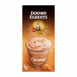 Douwe Egberts Latte caramel instant coffee - Global Temptations Limited