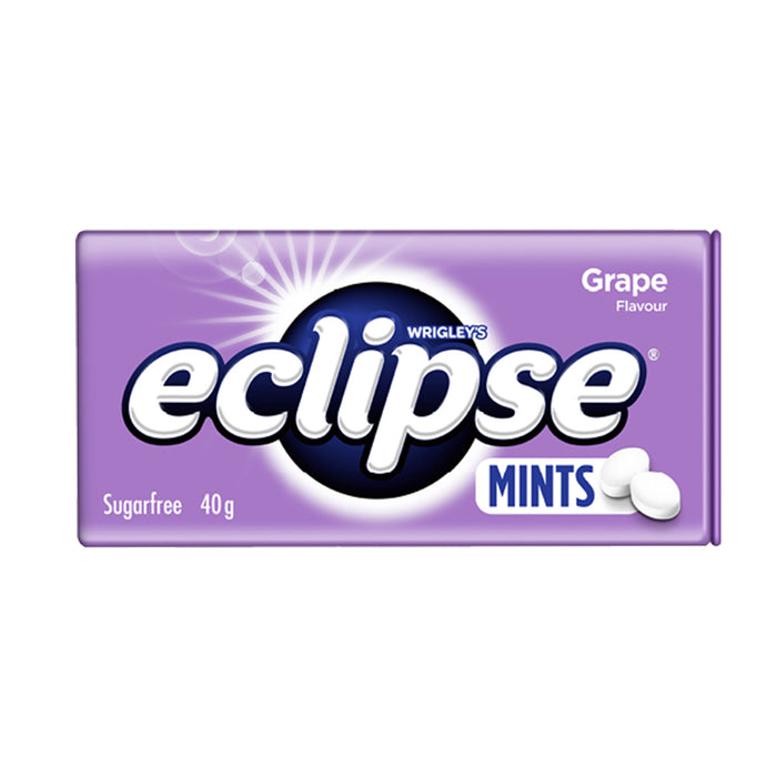 Eclipse Grape Flavour Chewy Mints