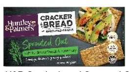 Huntly & Palmers Cracker Bread Sprouted Oat 180G