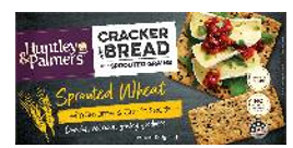 Huntly & Palmers Cracker Bread Sprouted Wheat 180G