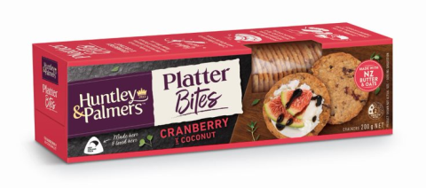 Huntly & Palmers Platter Bites Cranberry Coconut 200G