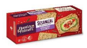 Huntly & Palmers Sesameal Rosemary Garlic 200G