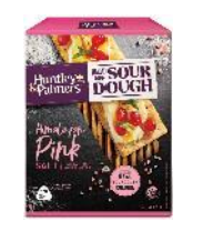Huntly & Palmers Sour Dough Himalayan Pink Salt 140G
