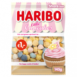 Haribo Little cupcakes share size - Global Temptations Limited