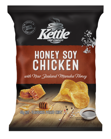 Kettle Chip Company Honey Soy Chicken 40g