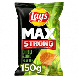 Lays Max strong chilli and lime crisps - Global Temptations Limited