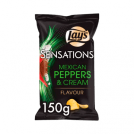 Lays Sensations Mexican pepper crisps - Global Temptations Limited