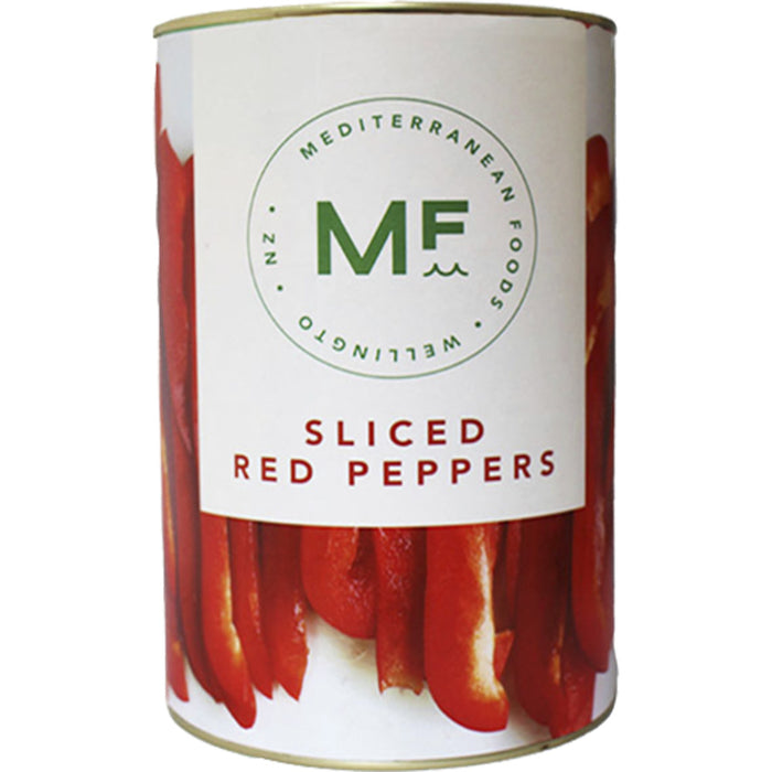 MF (Mediterranean Foods) Sliced Red Peppers 4.2kg