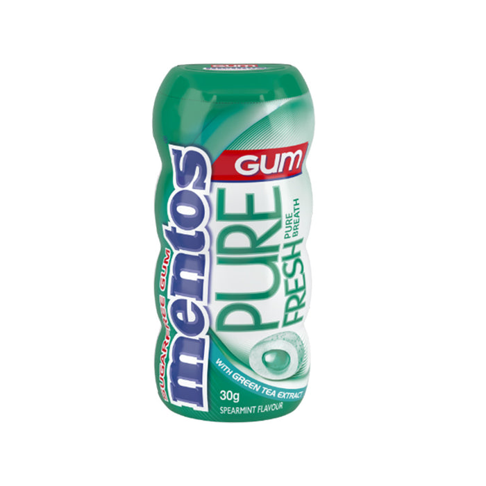 Mentos Pure Fresh Spearmint Flavour Sugarfree Gum