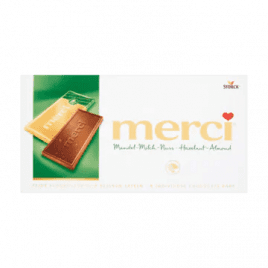 Merci Finest selection 8 different chocolate specialties - Global Temptations Limited