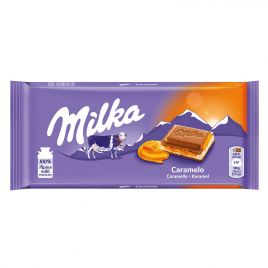 Milka Chocolate caramel tablet - Global Temptations Limited