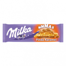Milka Mmmax peanut caramel chocolate tablet - Global Temptations Limited