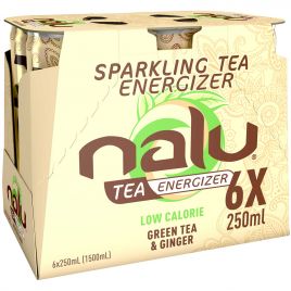 Nalu Green tea ginger lemonade 6-pack - Global Temptations Limited