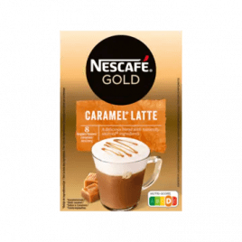 Nescafe Gold caramel latte instant coffee - Global Temptations Limited