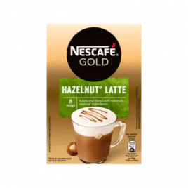 Nescafe Gold hazelnut latte instant coffee - Global Temptations Limited